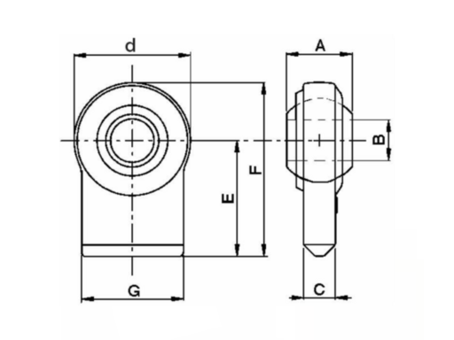 <img src="ball-joint-support-image.jpg" alt="Ball Joint Support Ø 37 - Agricultural Spare Part">
