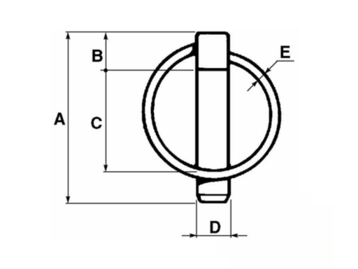 Linch Pin Ø10X56 mm 10521