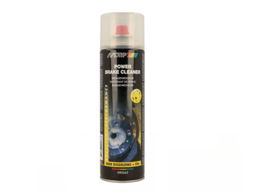 Power Brake Cleaner MOTIP M563, designed for efficient cleaning of brake systems and parts, ensuring optimal performance in automotive and industrial applications.