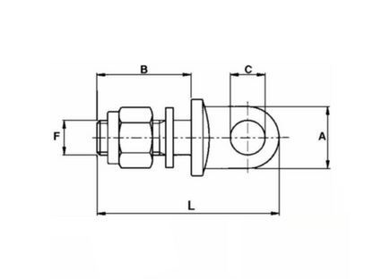 Stabilizer Eye Bolt 24x2